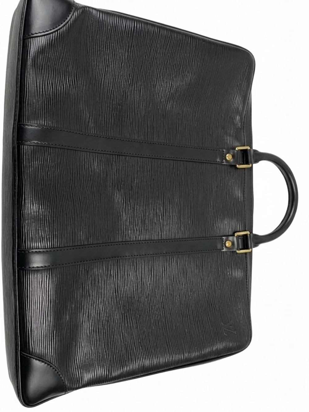 Louis Vuitton Black Leather Brifcase - Classic Professional Carry